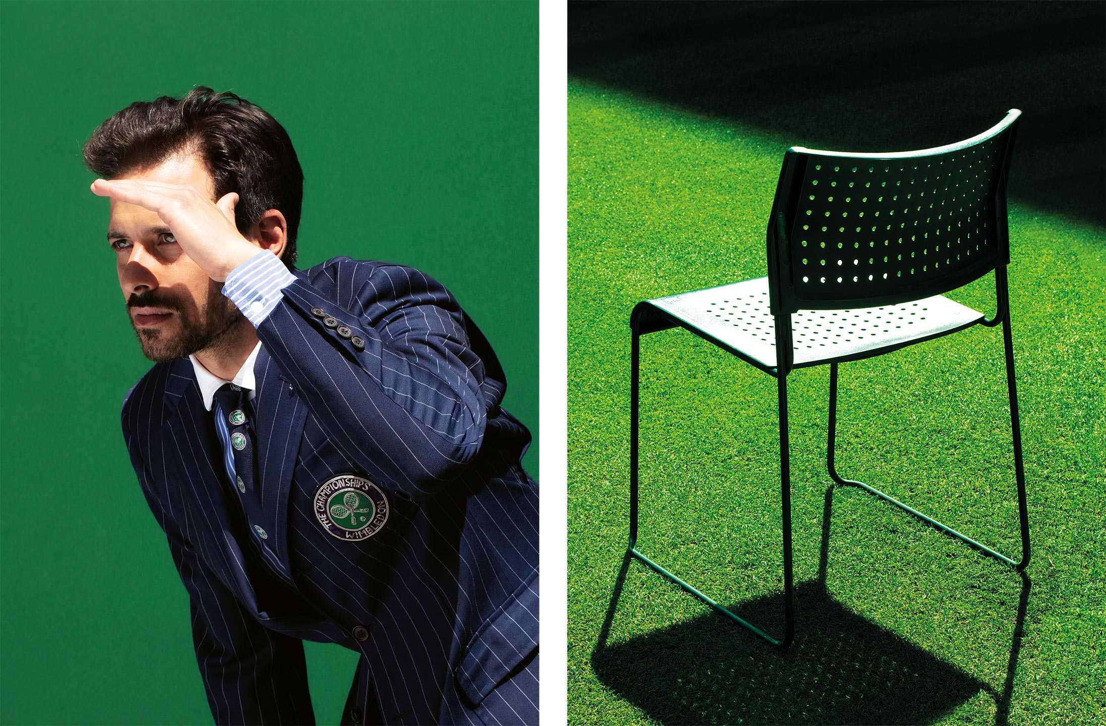 Art direction for Wimbledon Centre Court. Photography by Maurizio Di lorio, (2019)